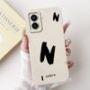 For Tecno Pop 6 No Fingerprints Cover For Techno Pop 6 Case BE7 Simple Fashion Letters Pattern Design Silicone Shockproof Bumper