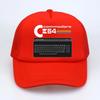 Commodore 64 Baseball Cap Summer Unisex Women Casual Sun Hats Fashion Mesh Adjustable Snapback Hat Gorras