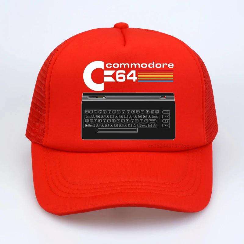 

Commodore 64 Baseball Cap summer Unisex Women casual Sun Hats fashion mesh Adjustable Snapback hat gorras Adjustable