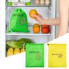 Fruit Vegetables Storage Bag Insulated and Shock-proof Lettuce Banana Fresh-keeping Bundle Pocket Drawstring Banana Preserve Bag