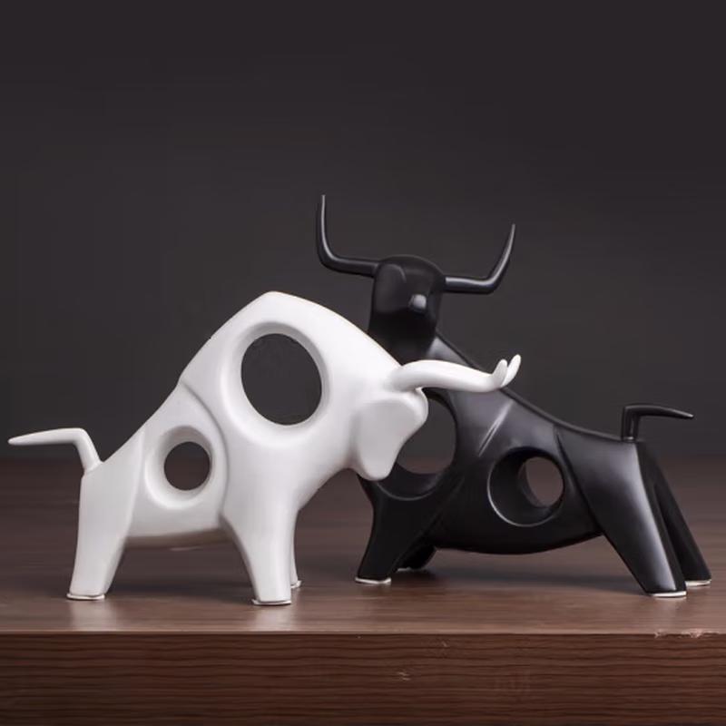 Gu Reid Ceramic Deer Ornament