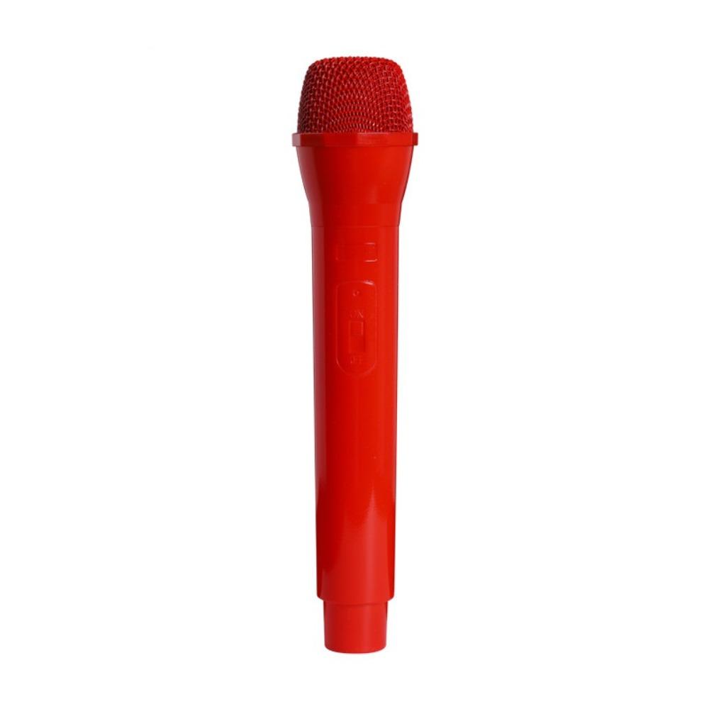 Realistic Prop Microphone Singing Practice Kids Microphone Toy Fake Prop Mic Dance Shows