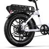 ONESPORT OT08 E-Bike für Erwachsene - 500W Reaktionsschneller Motor 48V18Ah Abnehmbarer Akku 120KG Tragfähigkeit Perfekt für den täglichen Gebrauch