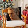 Singer TTroye SSivan Pillow Case Silky Short Plush with Invisible Zipper Dustproof Sofa Cushion Cover for Home Decor
