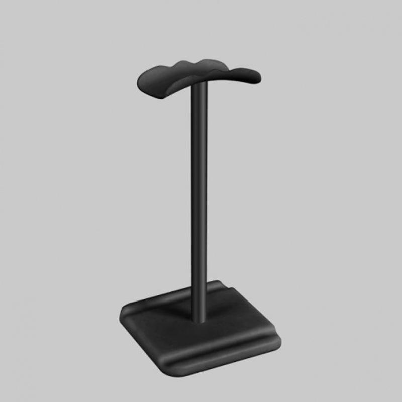 Detachable Metal Headphone Stand - Gaming Headset Holder and Desktop Organizer чёрный