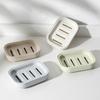 Sponge Tray Kitchen Travel Hiking Double Storage Holder Drain Rack Soap Dish Soap Box Soap Case