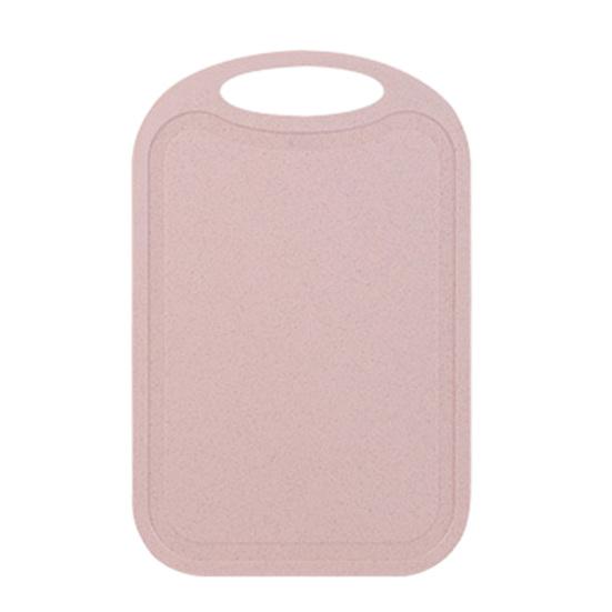 Double-Sided Cutting Board with Non-Slip Handle Lightweight Plastic Chopping Board Dormitory Kitchen Essentials for Fruit Meat