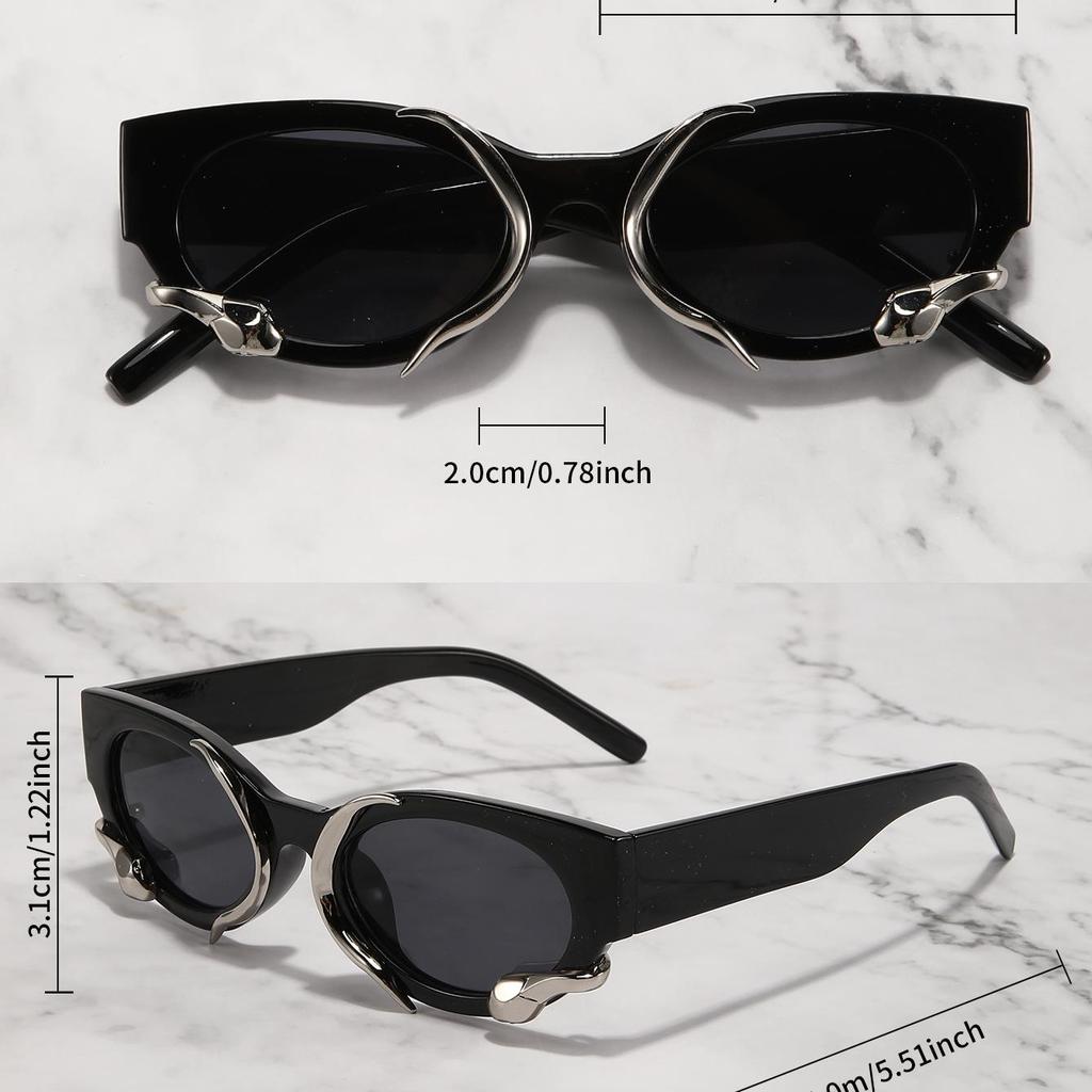New women's luxurious and exquisite small frame sunglasses trendy sunglasses