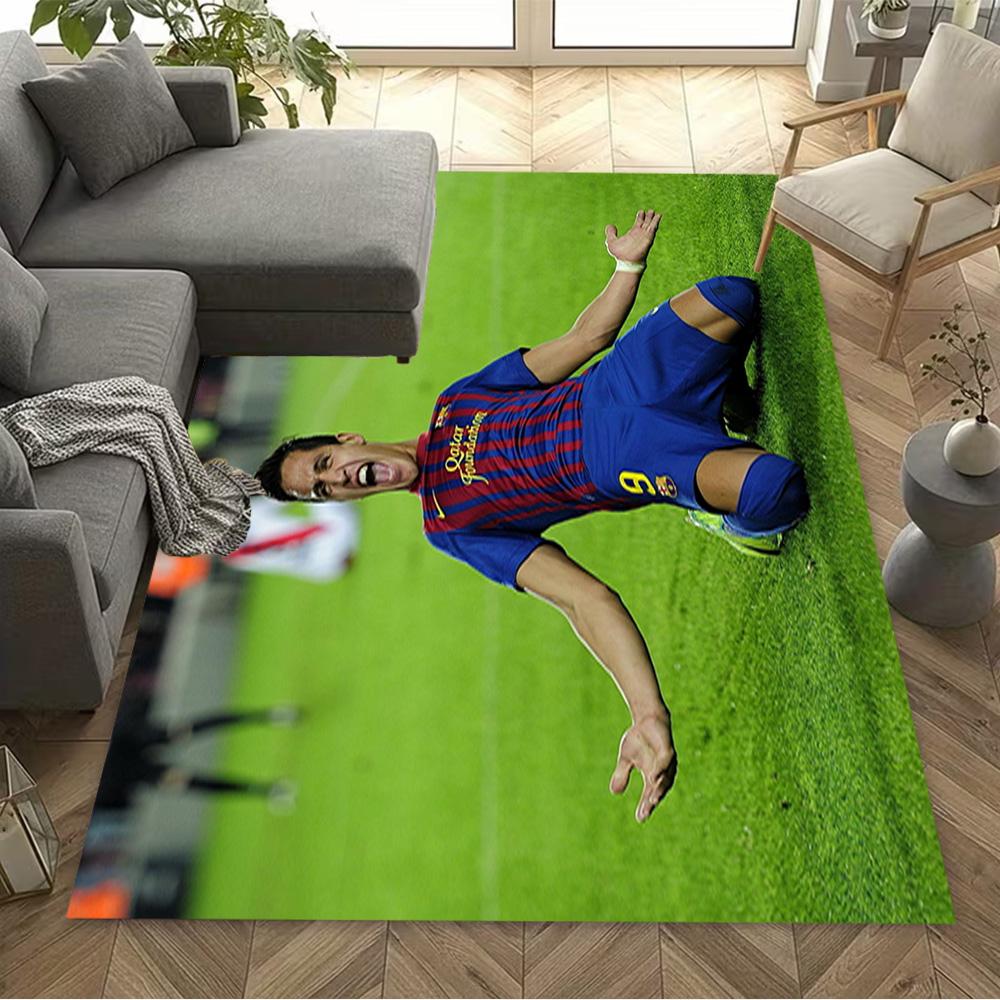 Football Players Floor Mat Design for Outdoor Living Rooms Foyer Entryway Anti-slip Rug Decorate Offices Perfect Birthday/Christmas Gift Idea