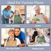 Waterproof Adult Bib, Mealtime Apron for Elderly