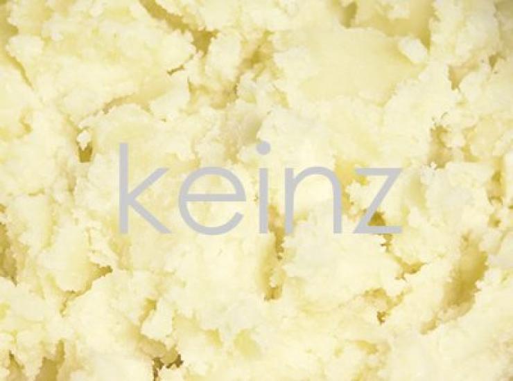 Keinz Raw Shea Butter Organic 250g Bag Completely Natural Cosmetic Ingredients Additive-Free
