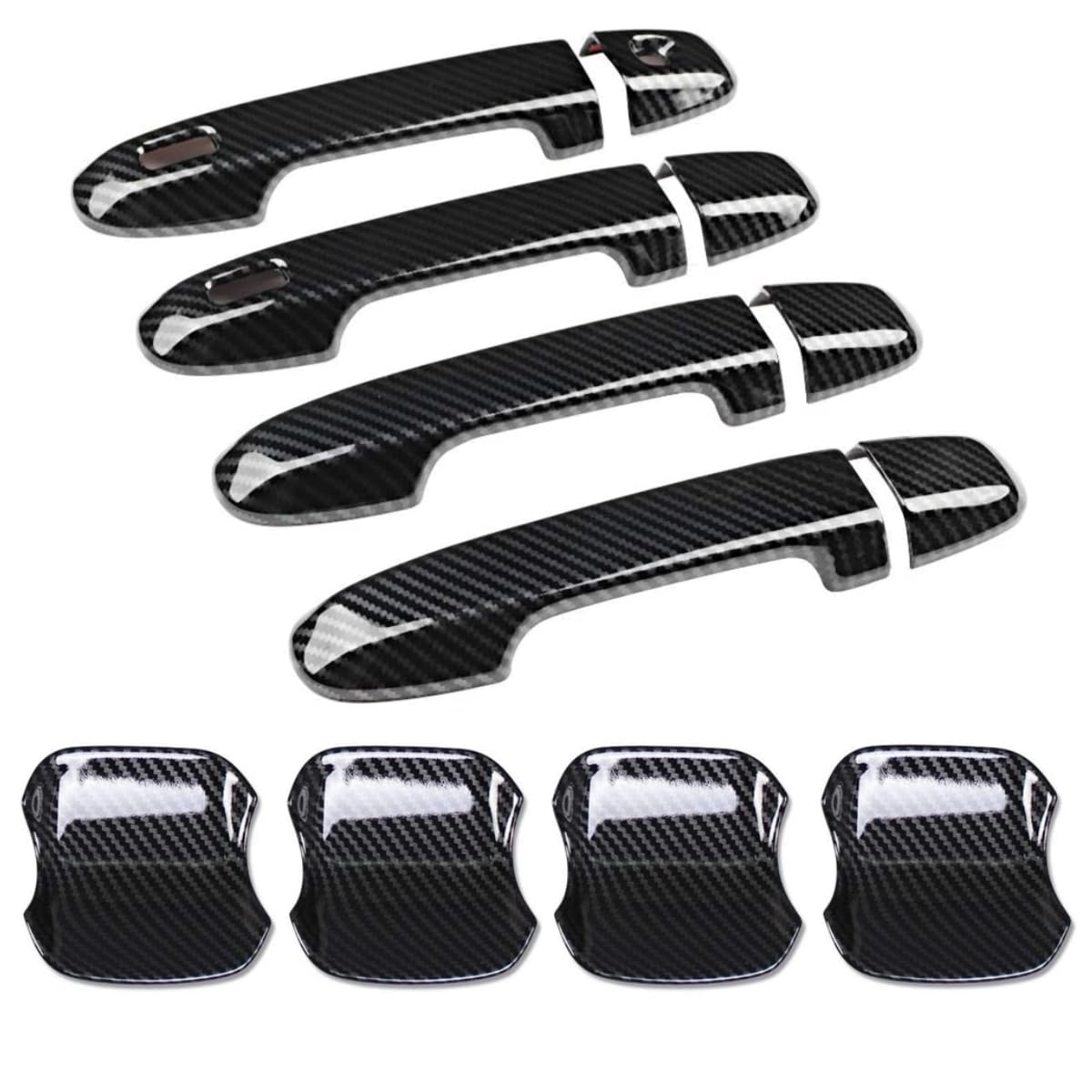 

HYJOUM Накладка на чашу рулевого колеса, накладка на рамку ручки наружной двери для Subaru Forester поколения SK 2019 и волоконная накладка, накладка, (5-я серия, позже)