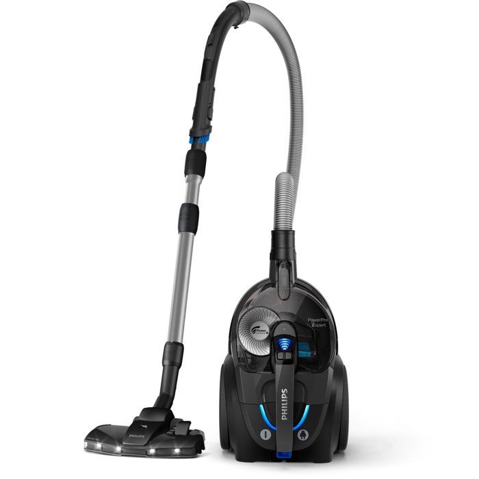 Philips FC9747/09 PowerPro Expert Zakloze stofzuiger, met accessoires, zuigt 99,9% van het stof op, 900 W, zwart