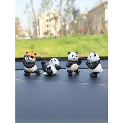4 buc. Ornament Auto Design Panda