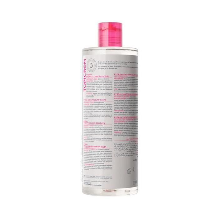 Eau Micellaire - Topicrem - Douceur - 400ml - Sans Parabènes - Hypoallergénique