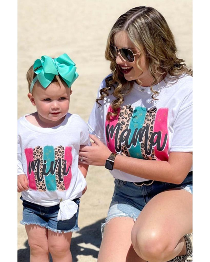 Azura Exchange Leopard Brush Stroke Graphic Print T-Shirt