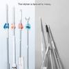 Hanger Wall Mounted Holder Organizer Plastic Kitchen Bathroom Storage Rack