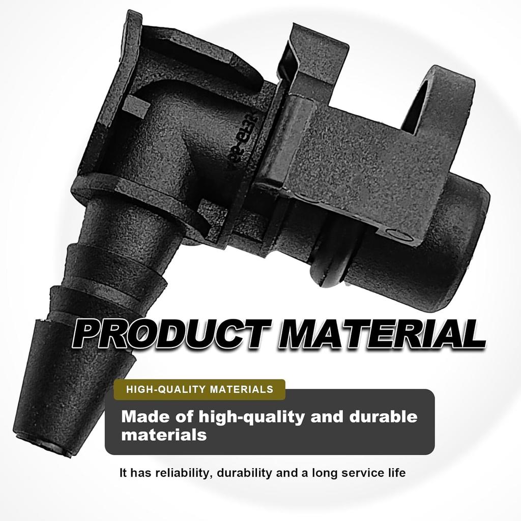 2pcs Throttle Valve Water Pipe Hose Connector, Compatible with Chevy Cruze 2011-2016, Trax 2015-2021, Sonic 2012-2020 Etc, Replace OE# 55354565,