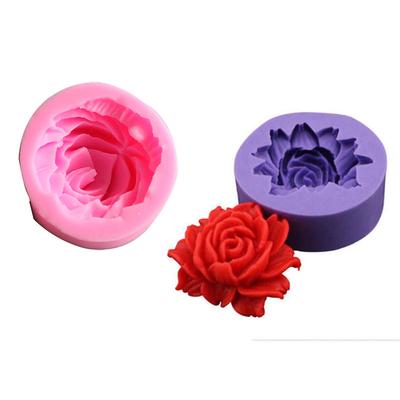 3D Rose Flower Fondant Cake Chocolate Sugarcraft Mold Cutter Silicone Tools Diy