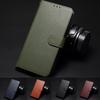 Business Skin Feel Wallet Flip Leather Phone Case for iPhone 17 Pro Max 16 Plus 15 14 13 12 Bag Pocket Kickstand Slim Fit Cover
