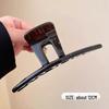 Großer französischer Retro-Klammer-Haarclip für elegante Damenfrisuren.