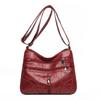 New Soft Leather Crossbody - Mature Women's Minimalist Vintage Purse Fashionable Hundred Compact Women's Bag