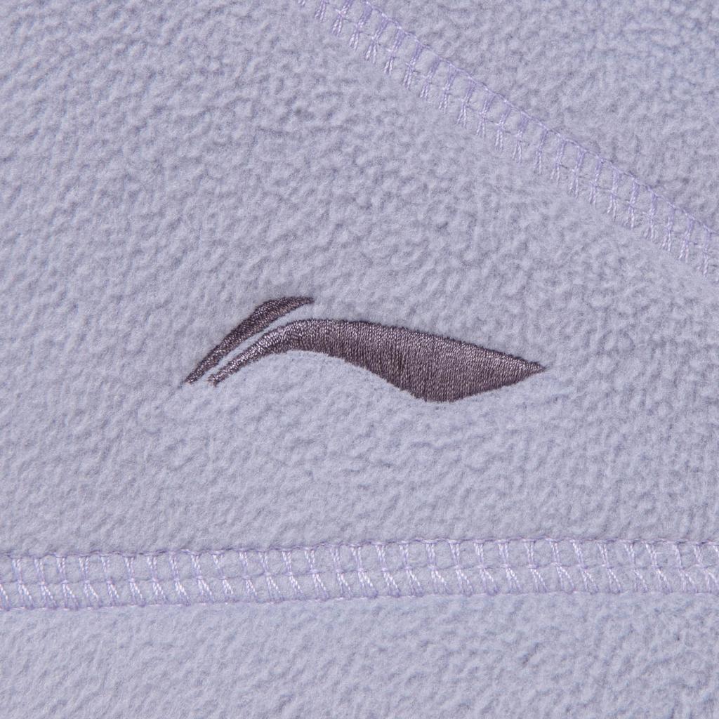 Li-Ning Fitness Series Slim Fit Stand Collar Logo Embroidered Jacket Women Jacket AWDVC36-1