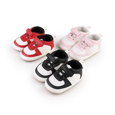 Color Block Soft Sole Baby Walking Shoes for 1-Year-Olds - Non-Slip Newborn Spring & Autumn Sneakers