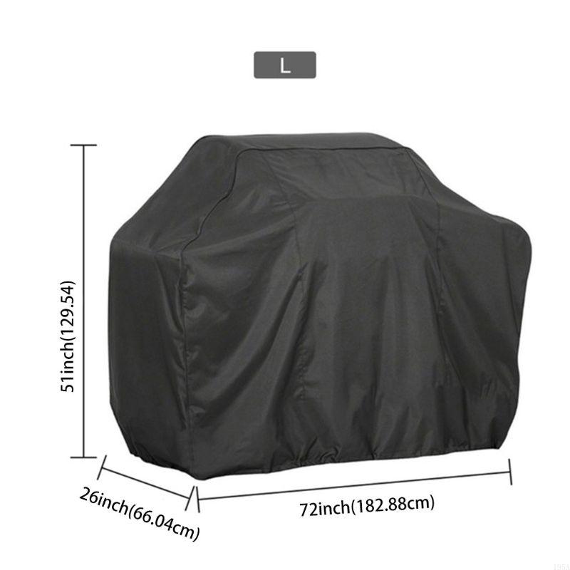 Waterproof BBQ Cover Grill Cover Anti Dust Rain Cap Barbecue Protective Supplies