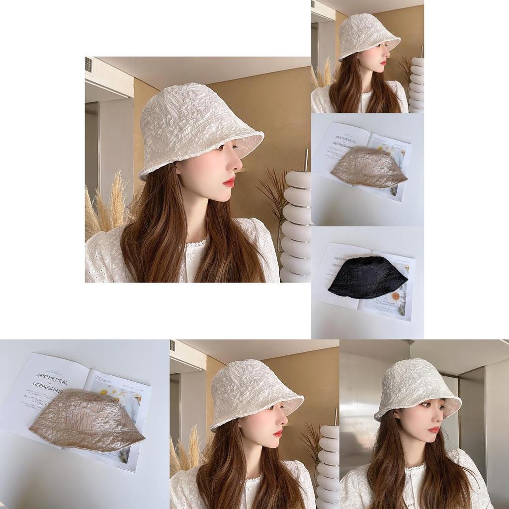 Sweet Cute Womens Sunshade Fisherman Hat Breathable And Uv Protect