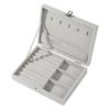 Jewelry Organizer Box With Lock For Necklace Earrings And Bracelets Home Storage Solution