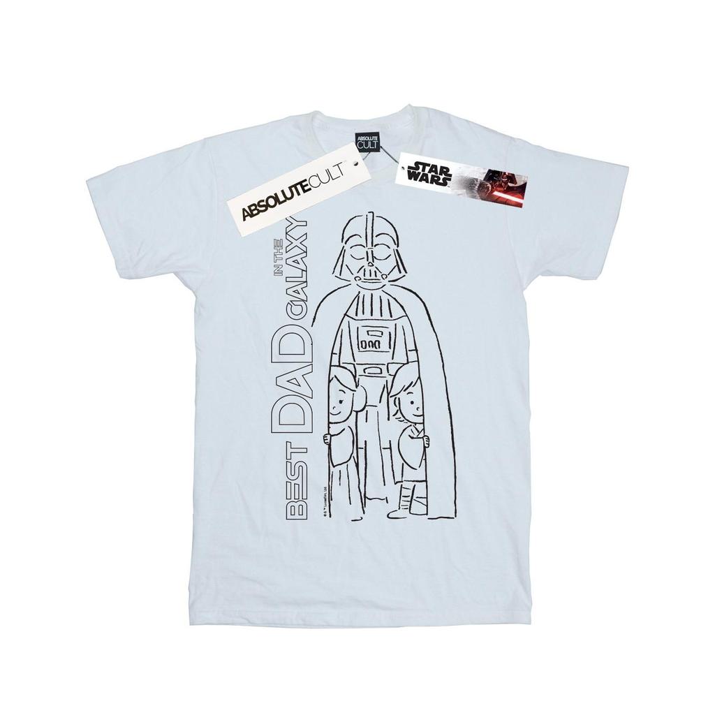 Star Wars Mens Best Dad In The Galaxy T-Shirt