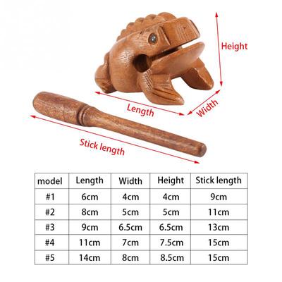 Thailand Traditional Craft Wooden Lucky Money Musical Instrument Miniatures Decorative Kids Gift