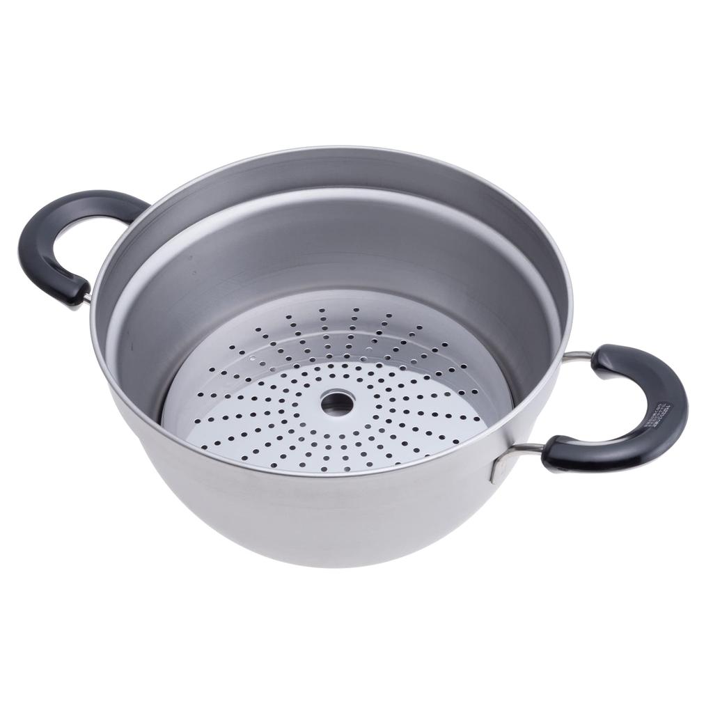 Wahei Freiz 16cm Saucepan 23cm Saucepan with Strainer and Stainless Induction and Gas Enzo Tsubame-Sanjo Overflow-Resistant & Lid, Steel, Compatible,