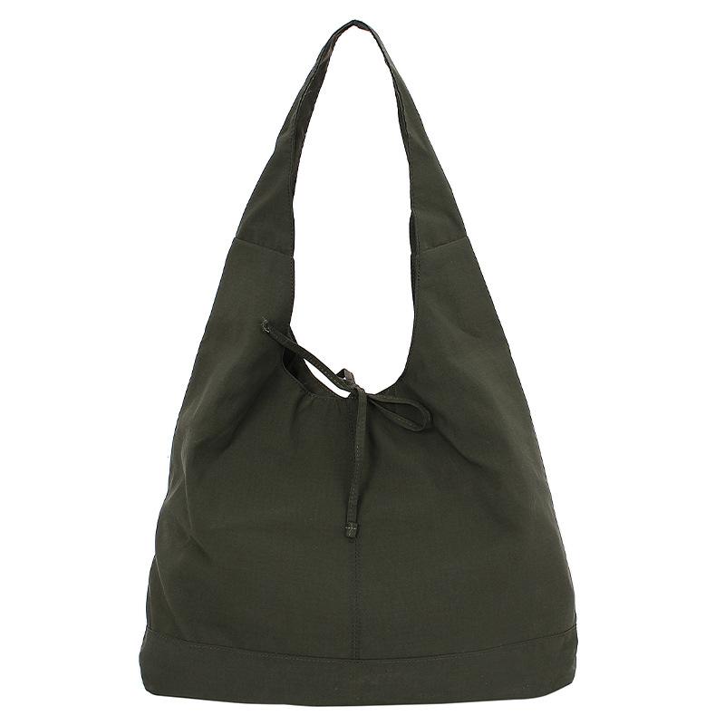 Handbag French Women's Bag Bow Ultra-light Nylon Bag Large Capacity Shoulder Bag Underarm Bag Tote Bag