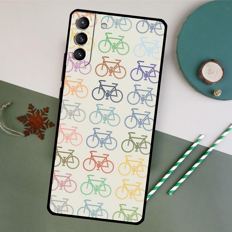 Mountain Bike Cycling Phone Case For Samsung Galaxy S26 S24 Ultra S20 S21 S22 S23 S25 Plus S10 S25 FE Back Cover