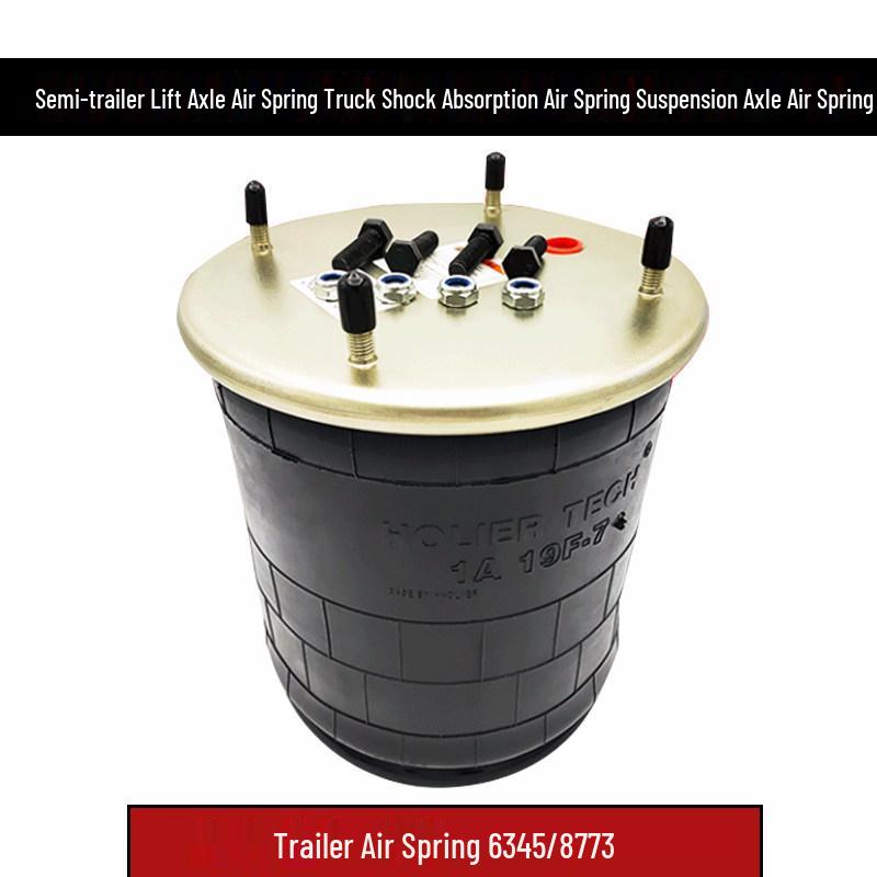 BPW Axle CIMC Trailer Heavy Truck Lift Axle Rubber Air Suspension Shock Absorber