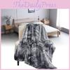 Faux Fur Oversized Blanket Super Soft Cozy Blanket Luxury Fluffy Blan Throw