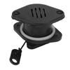 PVC Inflatable Boats Drainage Valve Corrosion Resistant Black Boat Replaceable Drain Valve for Sailing Fishing