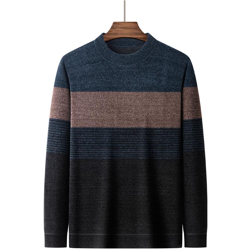 Herren Winter Chenille Fleece Pullover - Warm & Verdickt für Papa