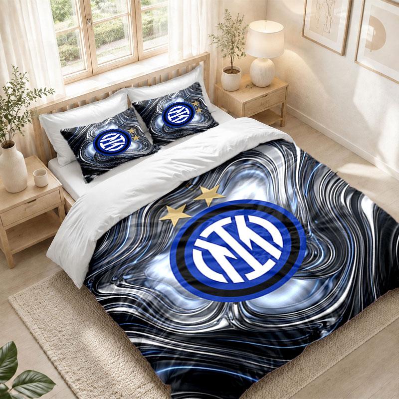 Bedding Set 1 Duvet Cover 2 Pillowcases Borussia Dortmund Print Bedroom Home Decoration