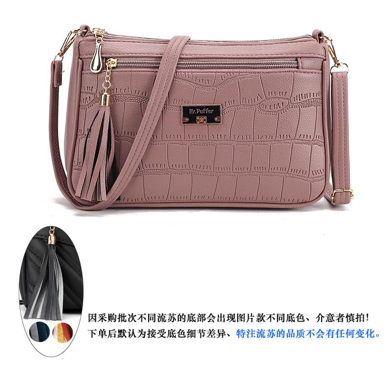 

Сумка Женская Новая Мода Сумка через плечо Простая Большая Вместимость Текстурированная Мягкая Кожа Сумка Женская для Мобильного Телефона length 26cm * width 8cm * height 16cm