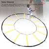 Circular Agility Training Ladder 12 Rungs Nylon Speed and Agility Trainer for Soccer Basketball