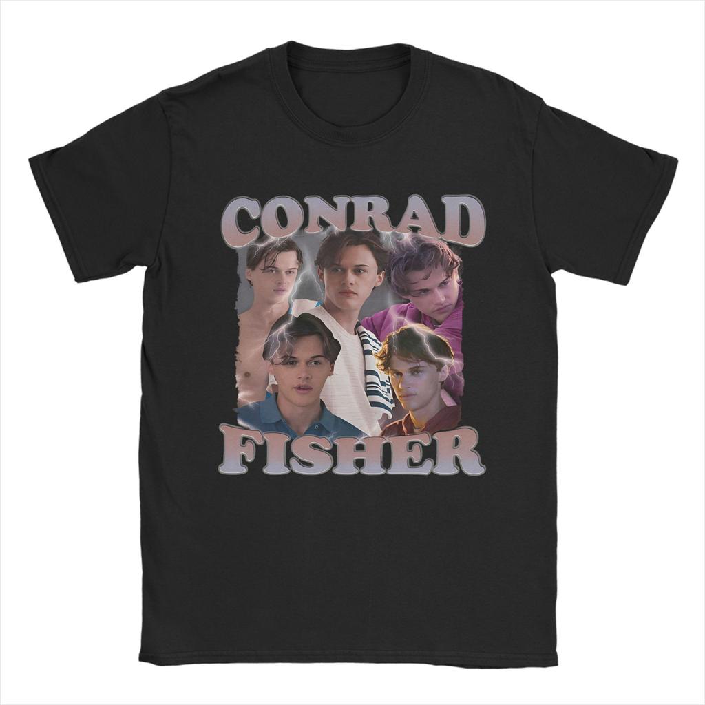 Conrad Fisher Bootleg T Shirt The Summer I Turned Pretty T-Shirts Short Sleeve Tshirt Beach 100% Cotton O Neck Oversized Tees