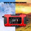 Car Battery Recharger Machine Digital Display Motorcycle Battery Recharger Automatic Battery