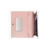 Gucci GG Marmont series snap closure detachable chain shoulder strap leather chain bag wallet shoulder crossbody bag mini women's light pink
