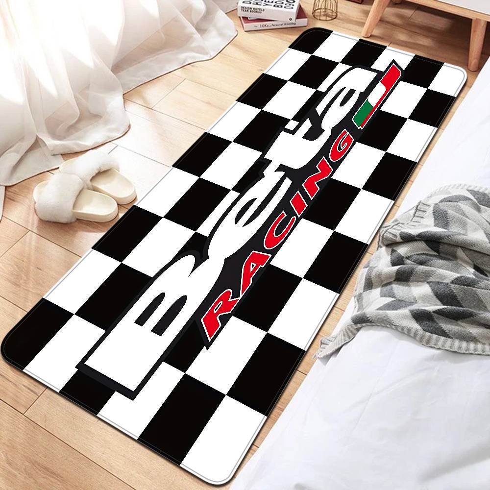 B-Beta-Racing Kitchen Mat Kids Room Bedroom Decoration Balcony Anti-Slip Doormat Living Room Alfombra