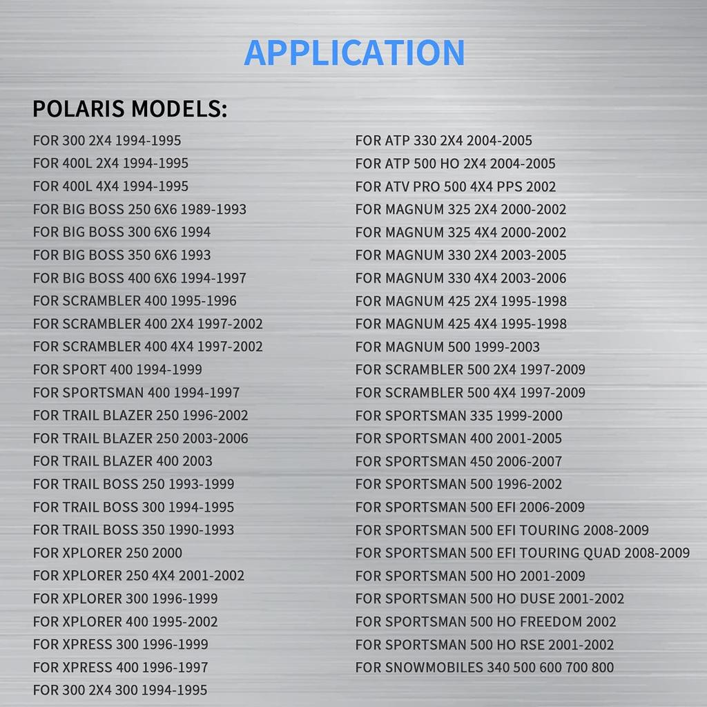 MaySpare Starter Solenoid Relay Switch Fit For Polaris Sportsman 250 300 335 400 500 600 700 ATV UTV