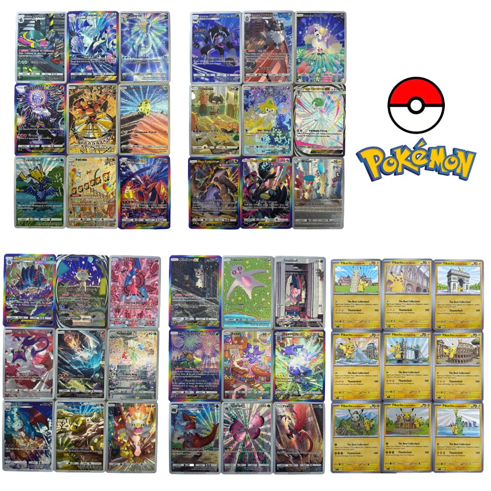 Diy Pokemon Pocket Charizard Blastoise Venusaur Mareep Series English Texture Flash Card Classic Game Anime Collection PTCG Y Kid Friendly