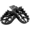 Dirt Bike Foot Pegs,Motorcycle Footpegs Wider Foot Pegs Rest Pedal CNC for KLX 140 KLX140 KLX140RF 2008-2024 KX65 2000-2024 KX85 2001-2024 KX100
